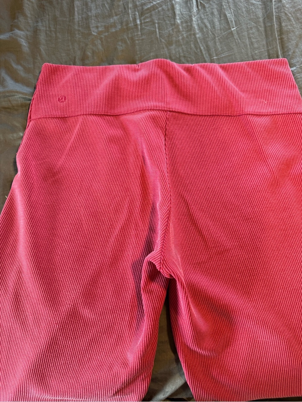 Lululemon Brushed Softstreme Ribbed Zip Flared Pants - Picture 6 of 10